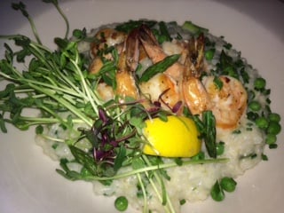 Spring Shrimp Risotto