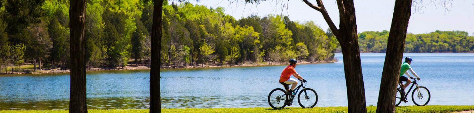 Biking by the Lake