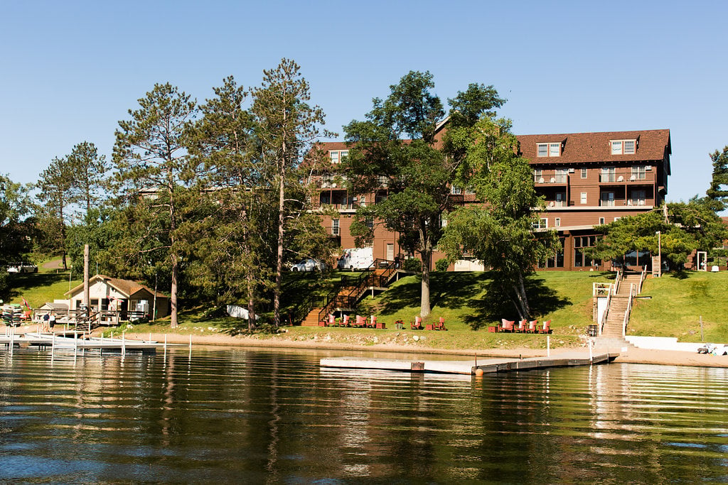 Madden Inn from Gull Lake