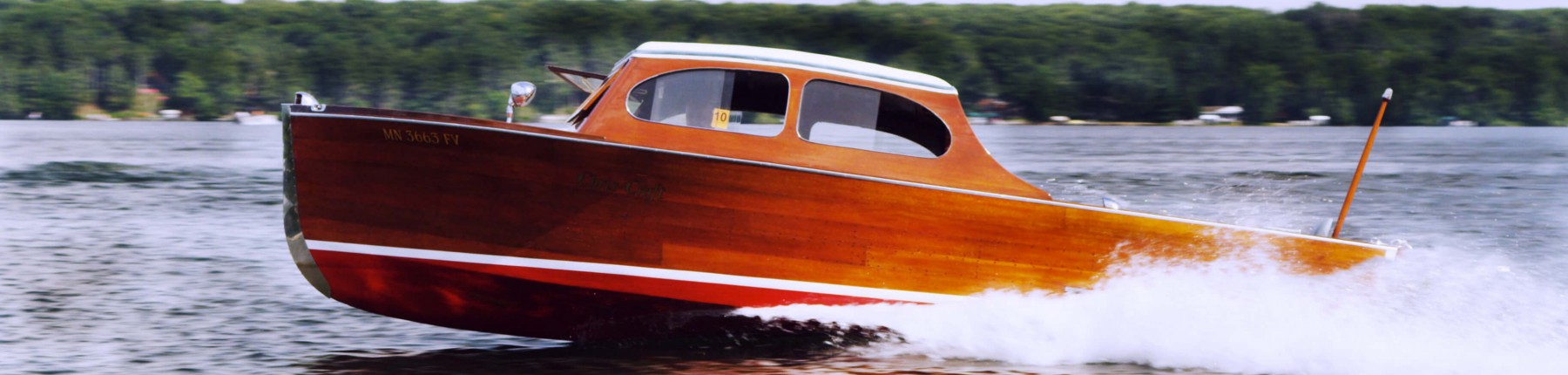 Boat on lake