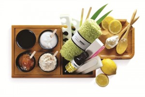 Herbal spa tray