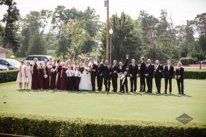 Wedding party at Tennis & Croquet Club