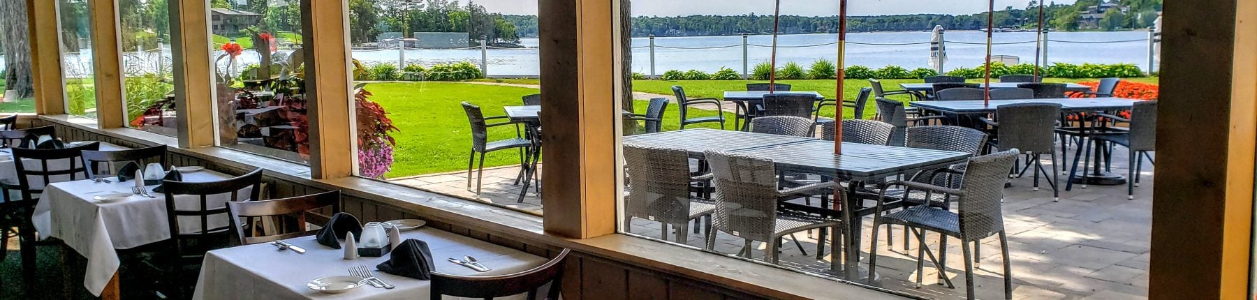 View of Lake From Restaurant