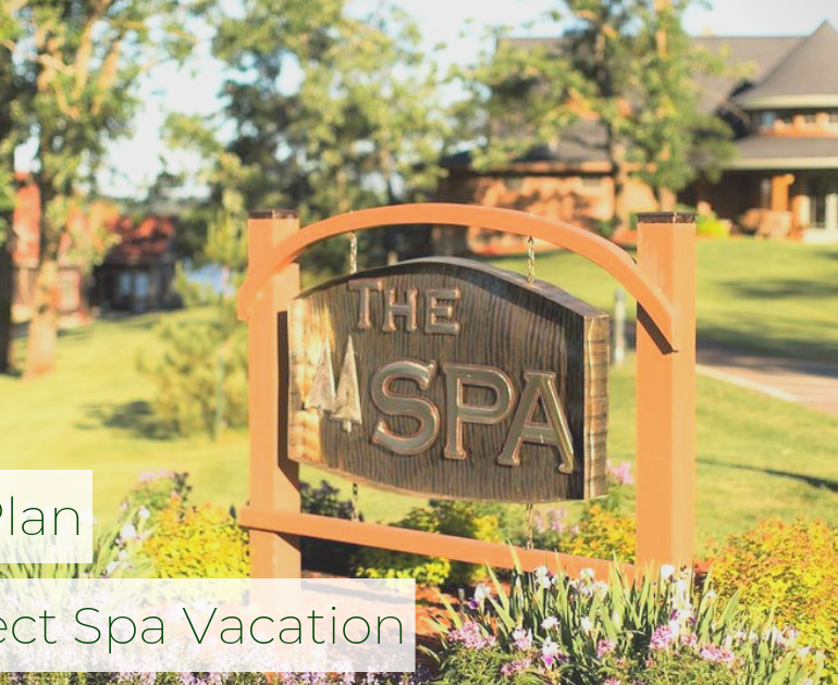 Outdoor signage for The Spa at Madden's