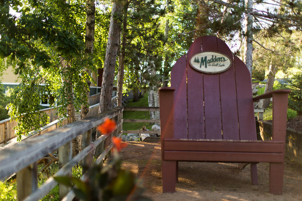 Madden's giant patio chair