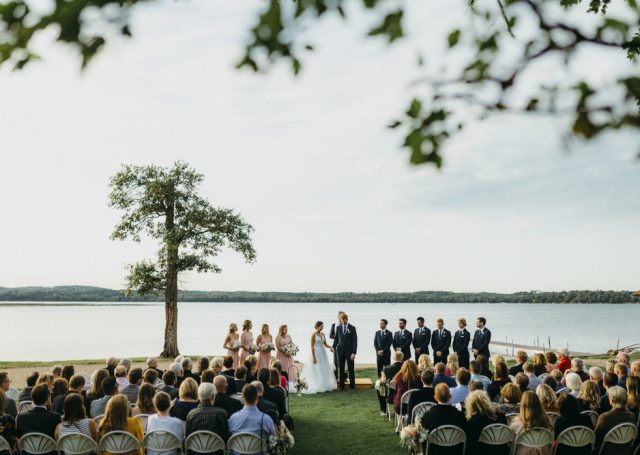 Wilson Bay Beach Wedding (Joe + Jen Photo)
