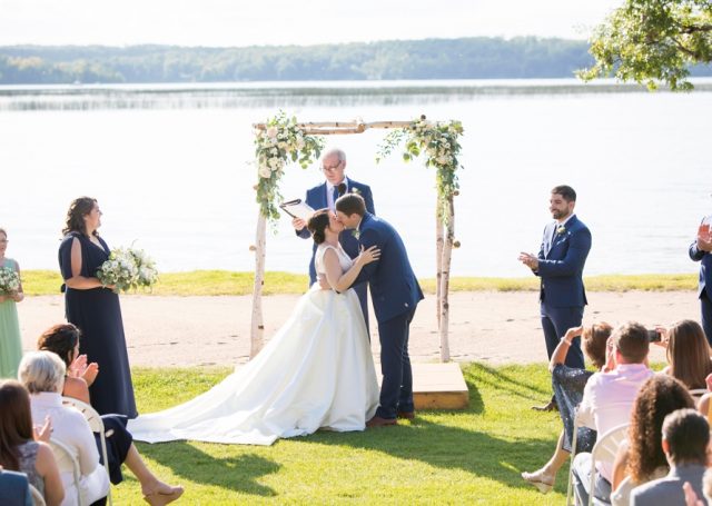 Wilson Bay Beach Wedding (Eric Vest Photography)