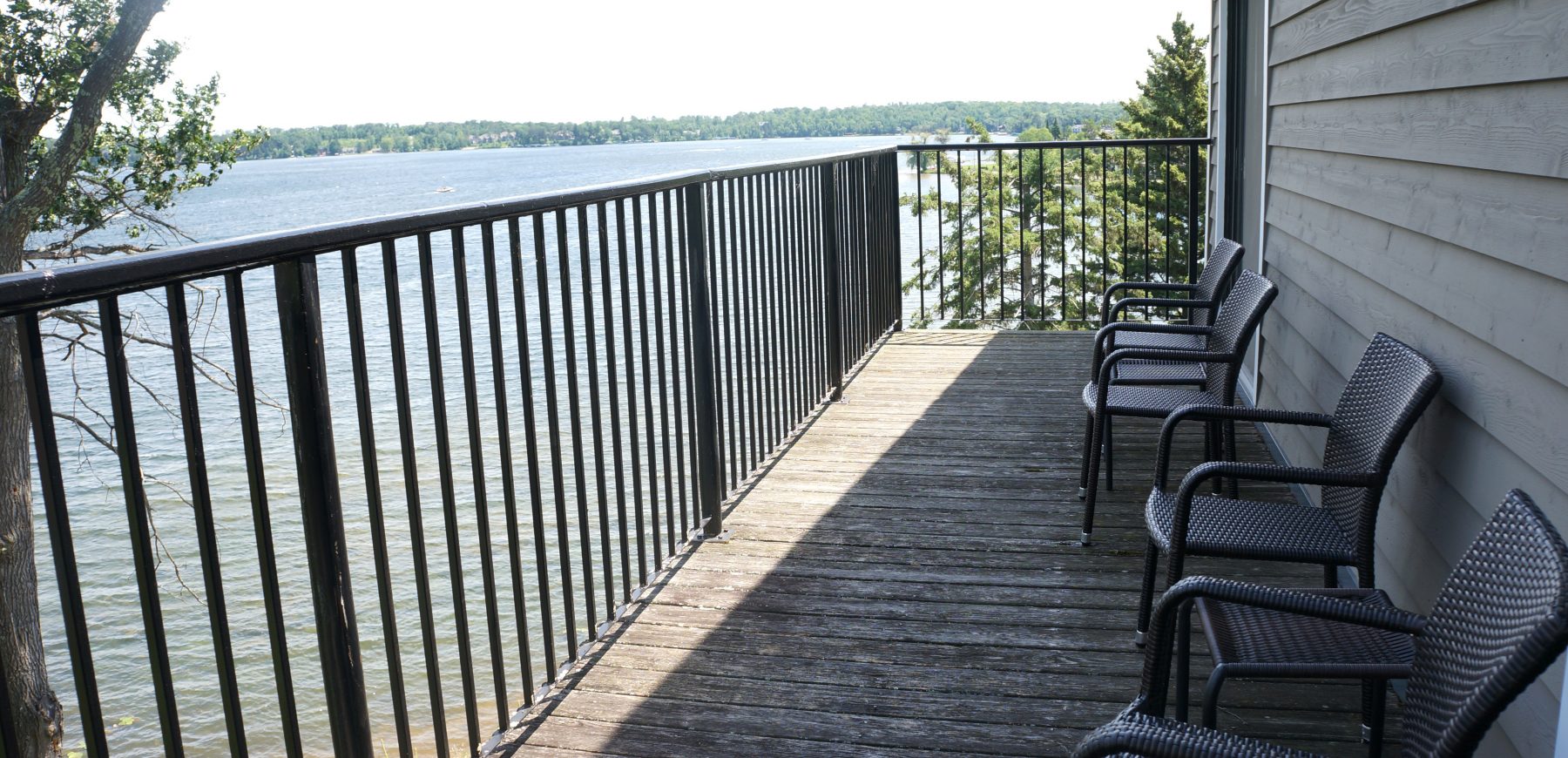 Lake House Balcony View