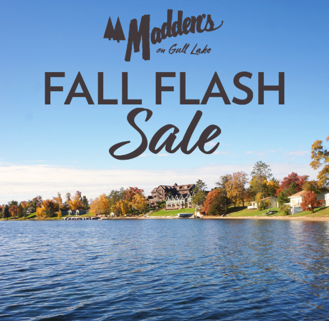 maddens on gull lake fall flash sale