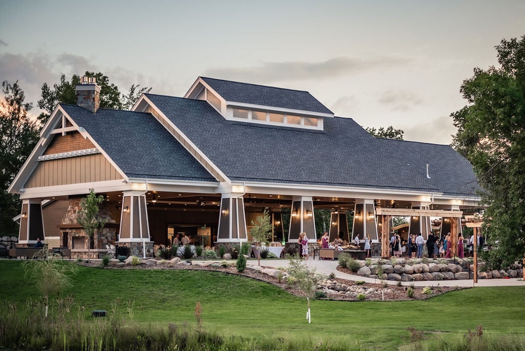 The Pavilion exterior at Madden's on Gull Lake