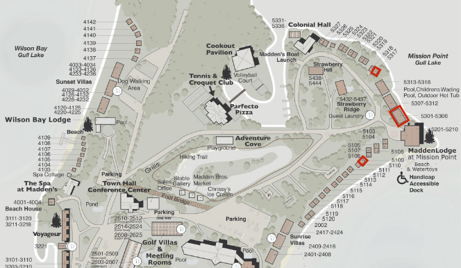 Mission Point Bayview 1 King Map