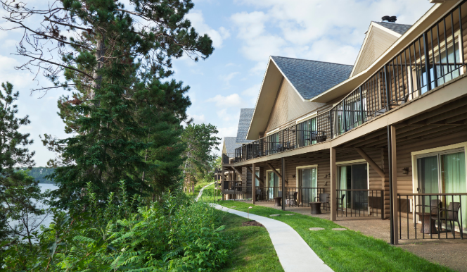 Wilson Bay Sunset Villa Balconies