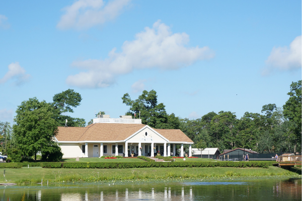 exterior of Madden's tennis and croquet club