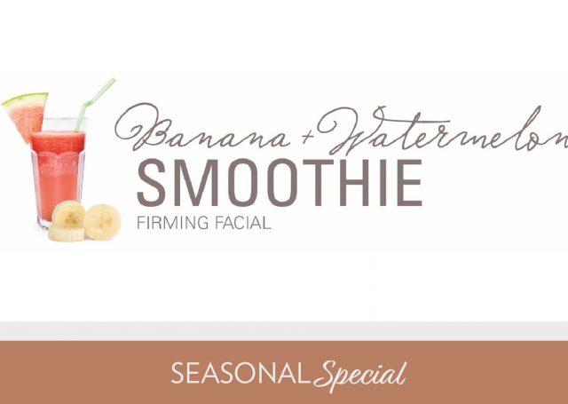 banana watermelon smoothie facial