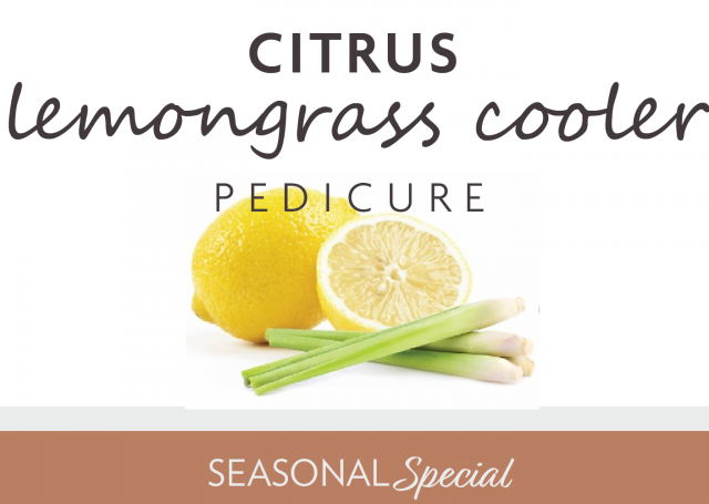 Citrus Lemongrass Cooler Pedicure
