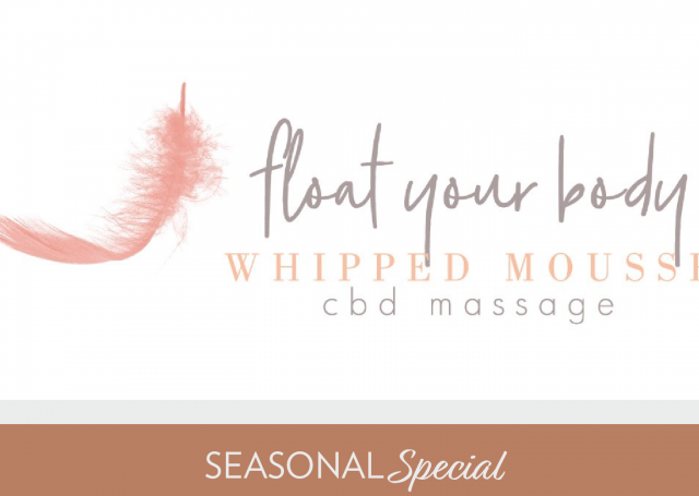 Float Your Body Whipped Mousse CBD Massage