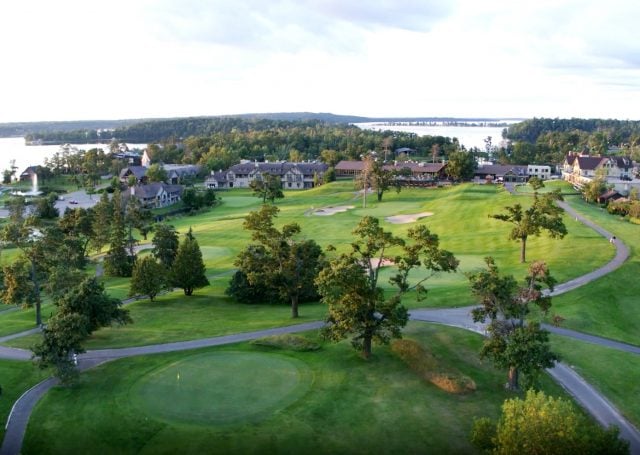 maddens golf course and resort from above