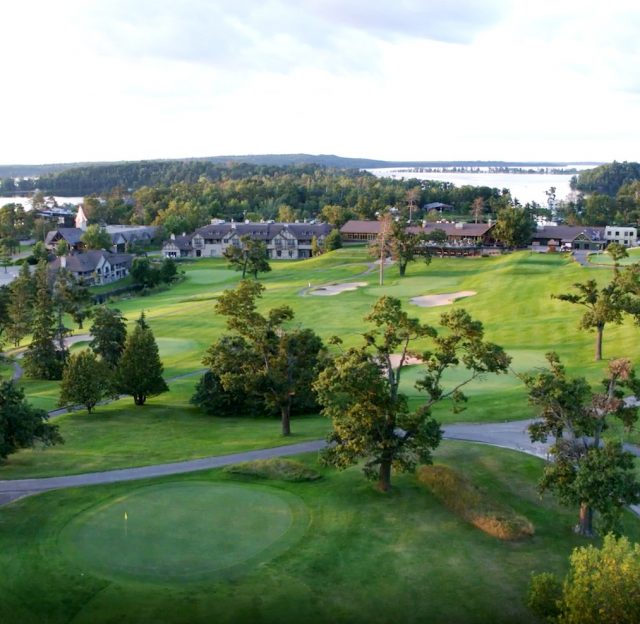 maddens golf course and resort from above