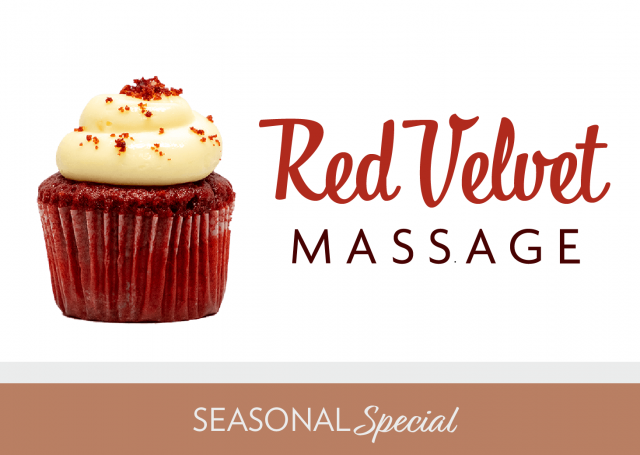 red velvet massage seasonal special