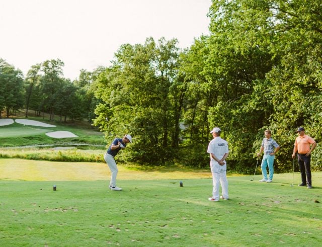 Group of golfers at Madden's on Gull Lake Minnesota Resort