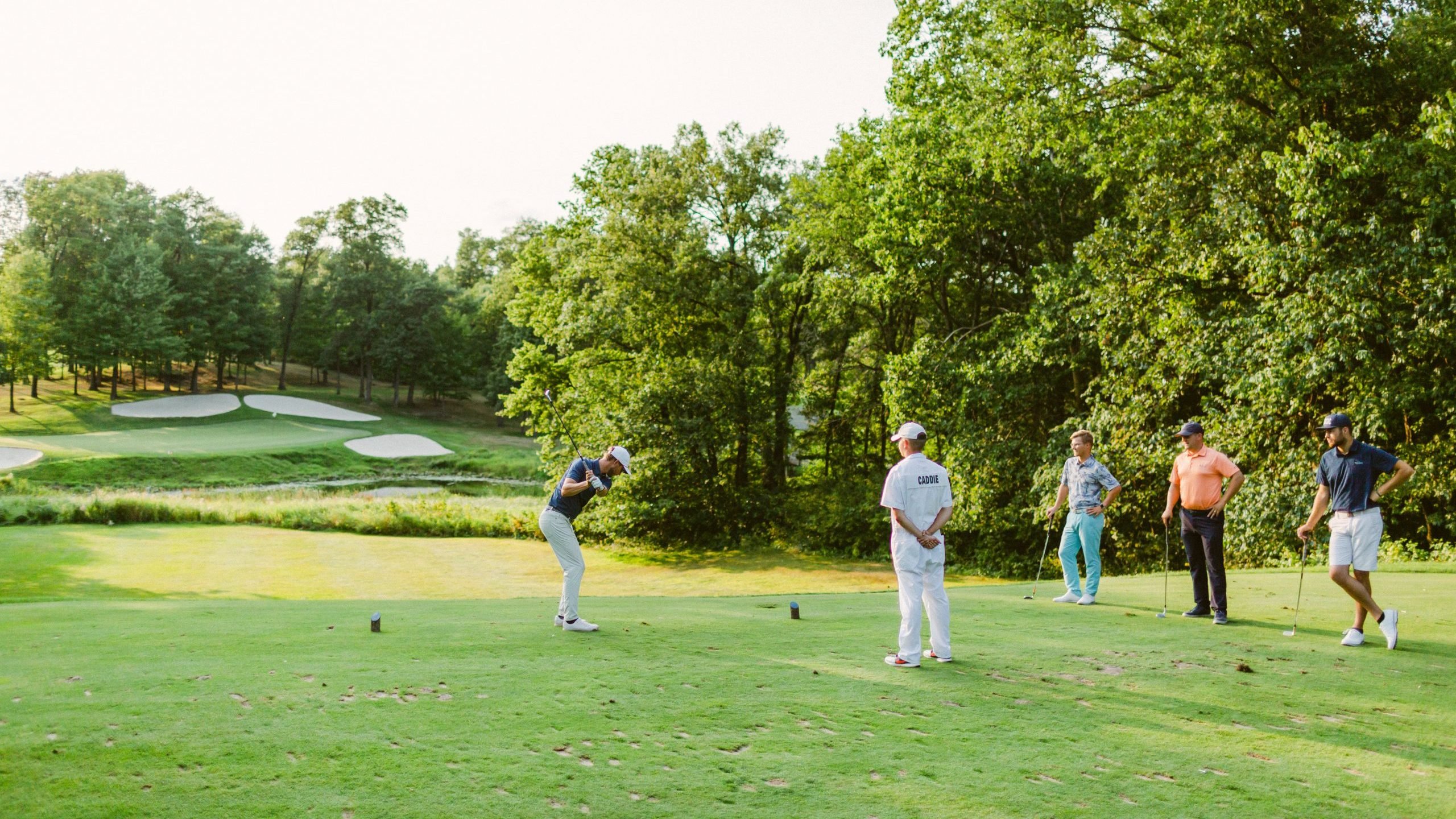 Group of golfers at Madden's on Gull Lake Minnesota Resort