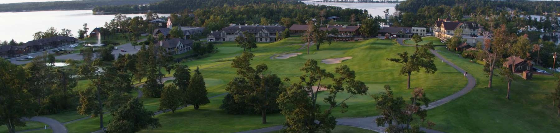 Aerial view of Madden's Resort