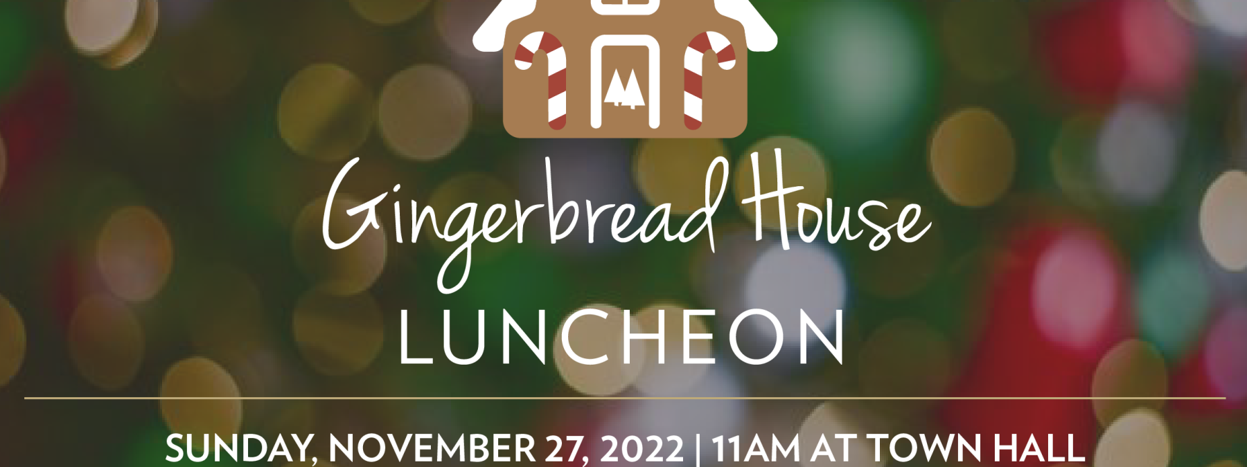 Reserve Now for Madden's Annual Gingerbread House Luncheon