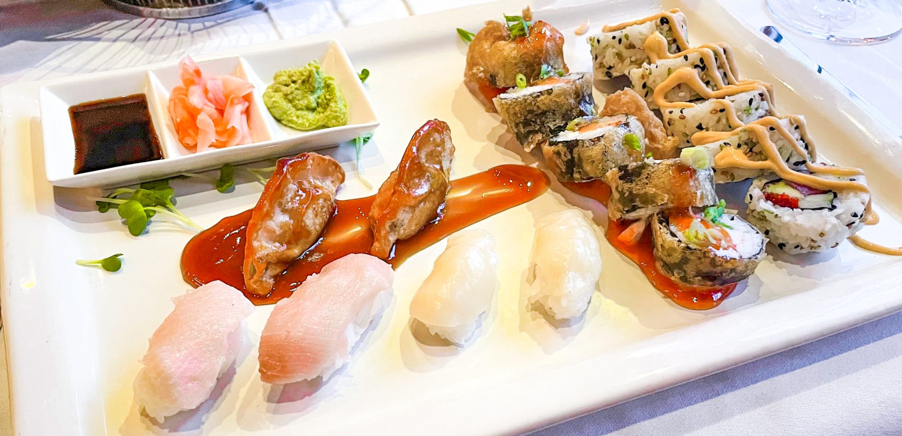 The Classic at Madden's Sushi Platter Brainerd Lakes Area Restaurant