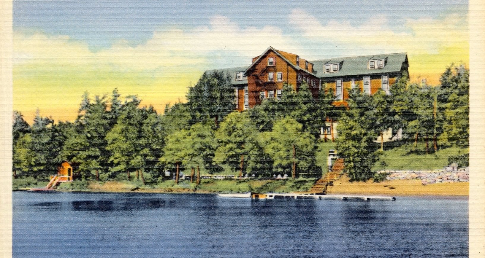 Robert's Hotel - Postcard